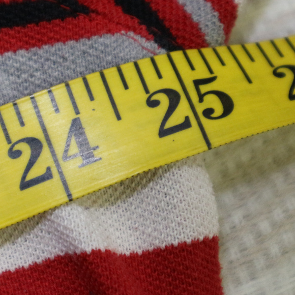 Vintage BUGLE BOY Striped Polo Shirt - Picture 4 of 5